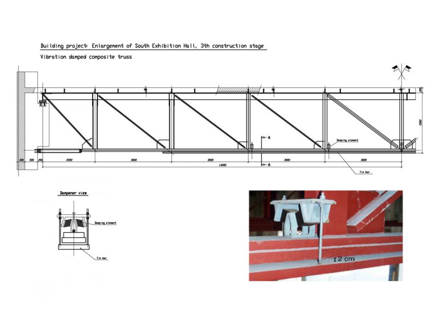 Vibration Damped Composite Girders